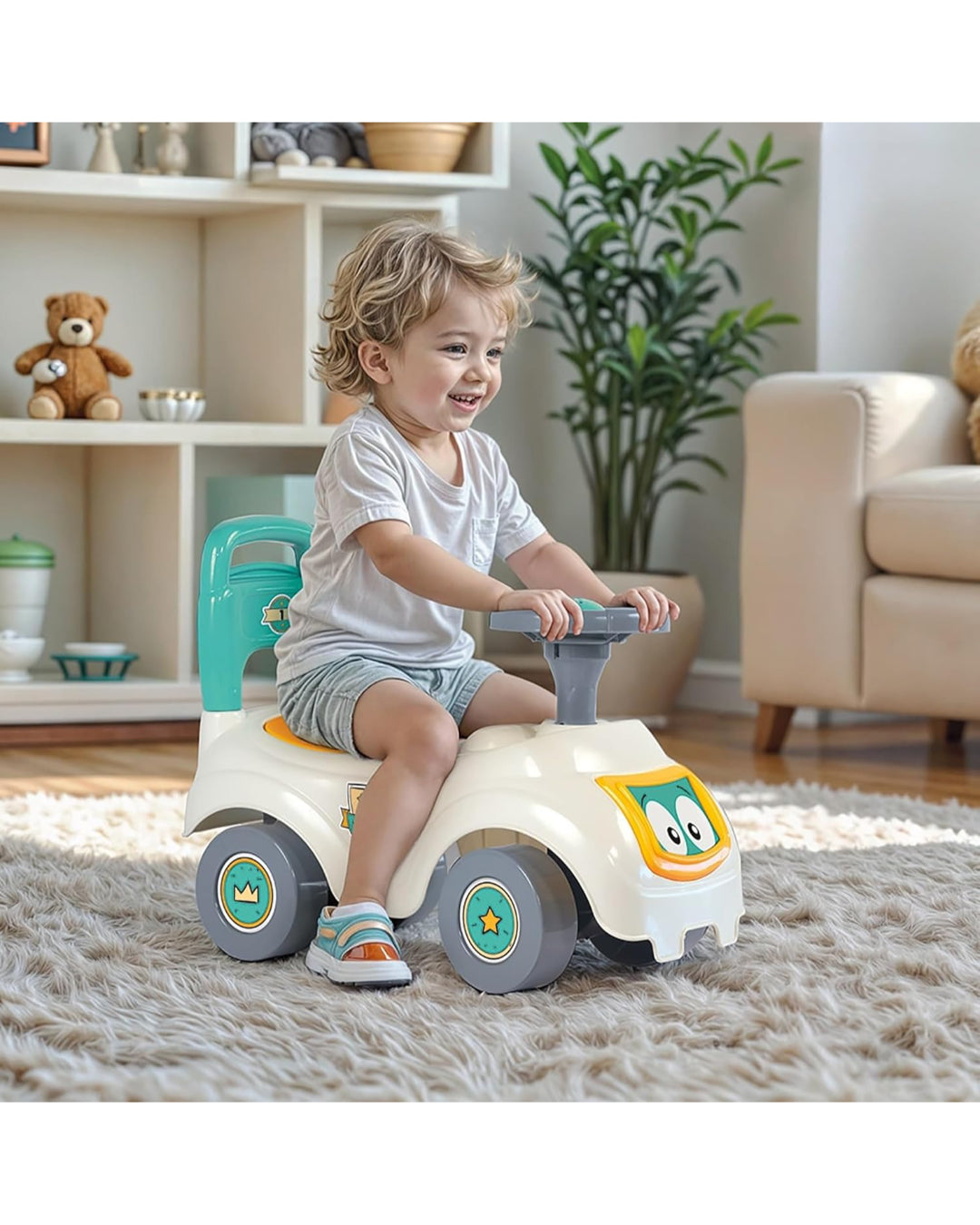 DOLU SIT N RIDE WHITE  aleemaz.com