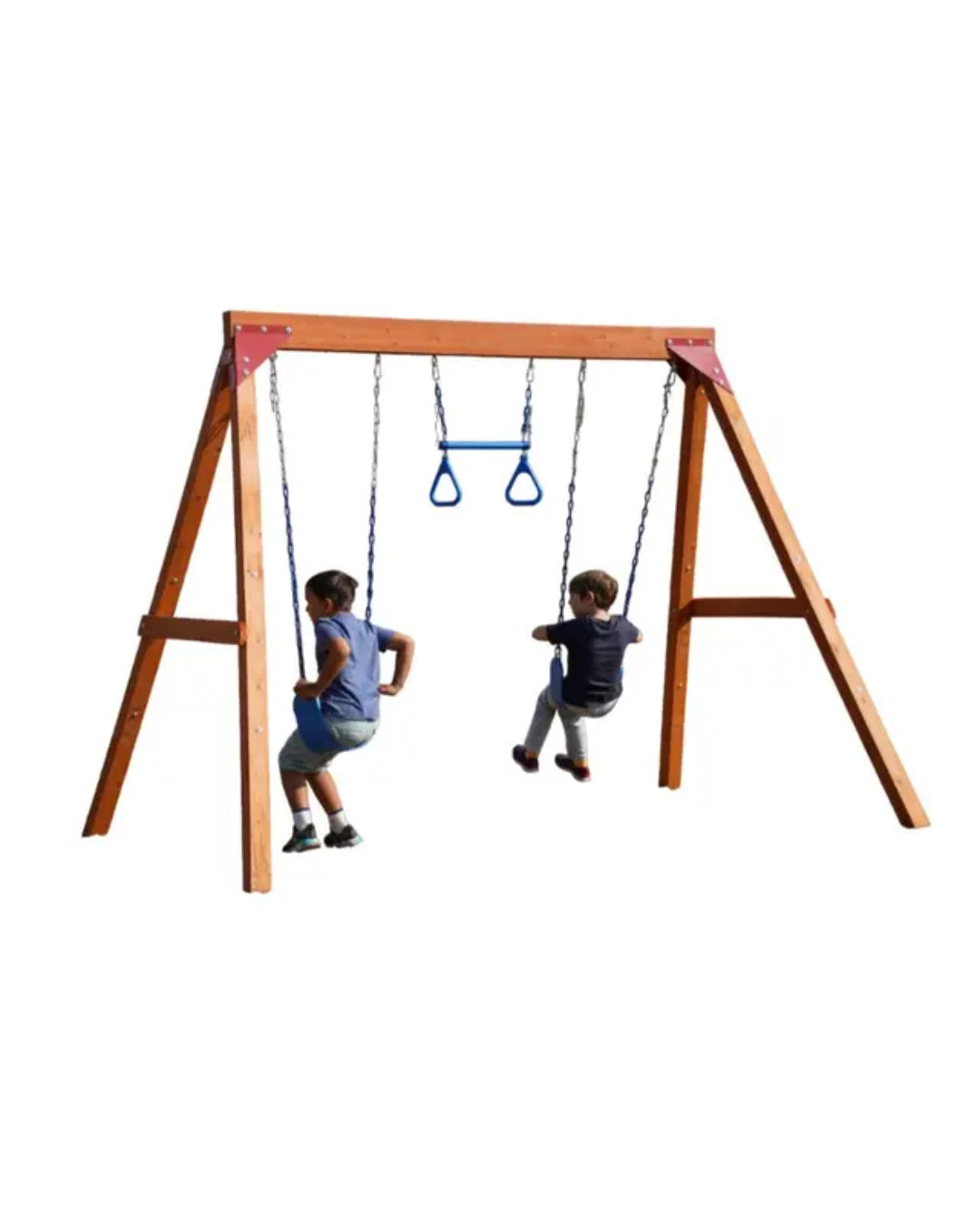 Arabian Eagle Wooden Swing Set aleeemaz.com