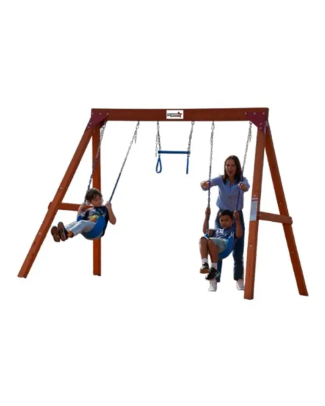 Arabian Eagle Wooden Swing Set aleeemaz.com