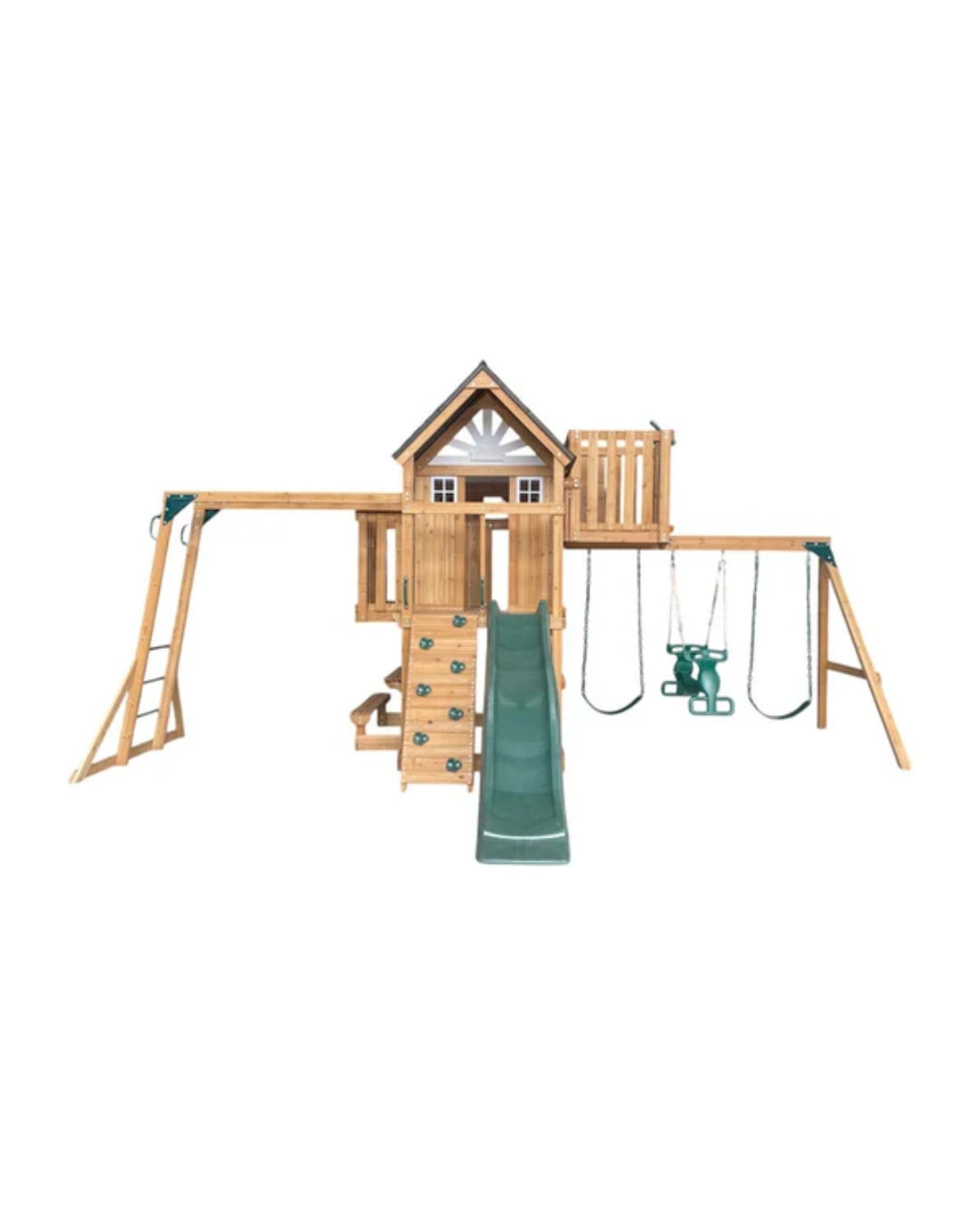 ARABIAN LEOPARD WOODEN SWING SET  aleemaz.com
