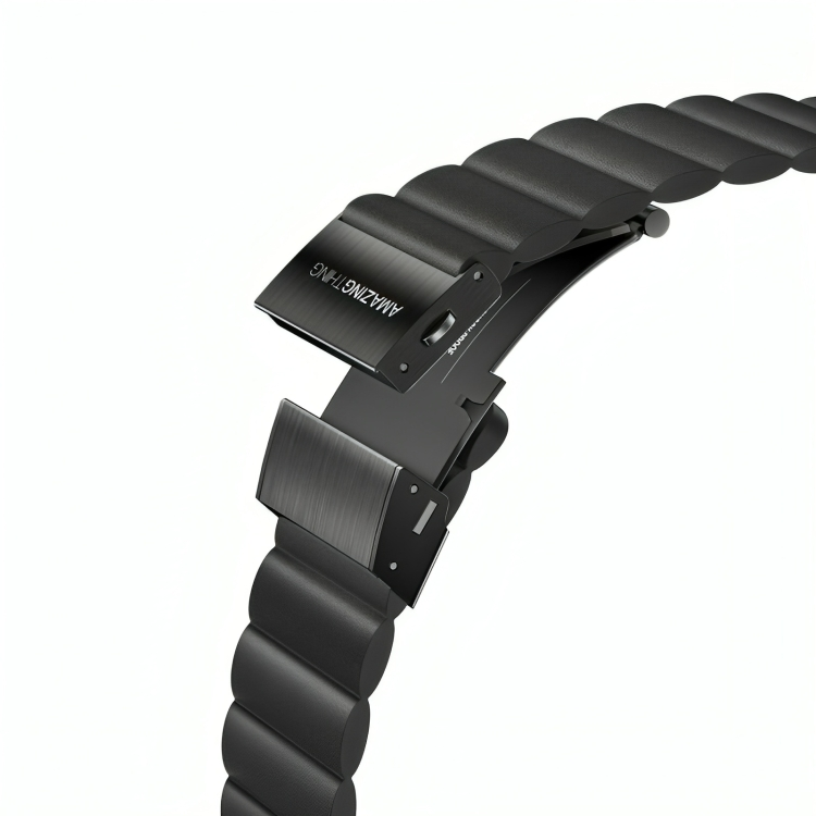AMAZINGTHING Leather Strap  For Watch 49/45mm (Black)