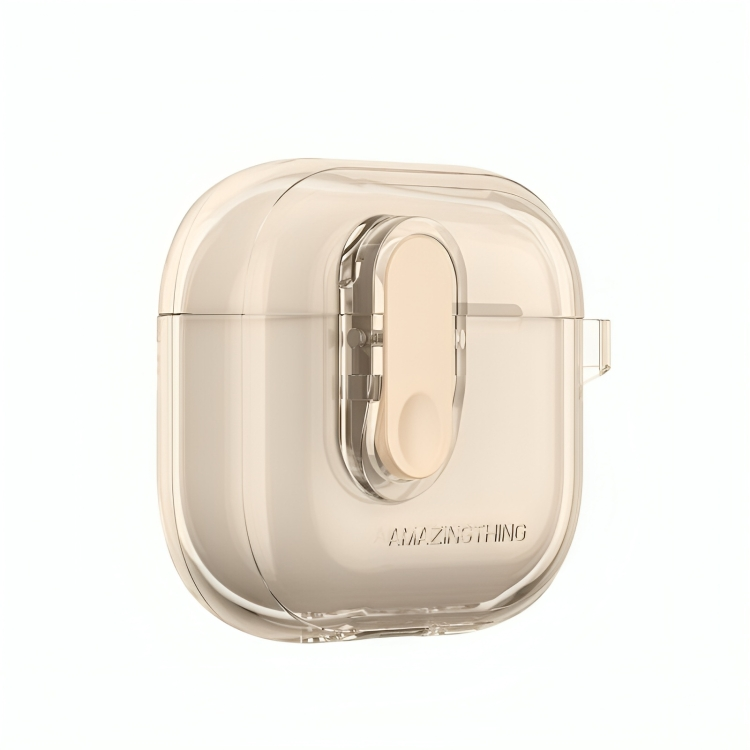 AMAZINGTHING MINIMAL AIRPODS 4 CLICK CASE GOLD
