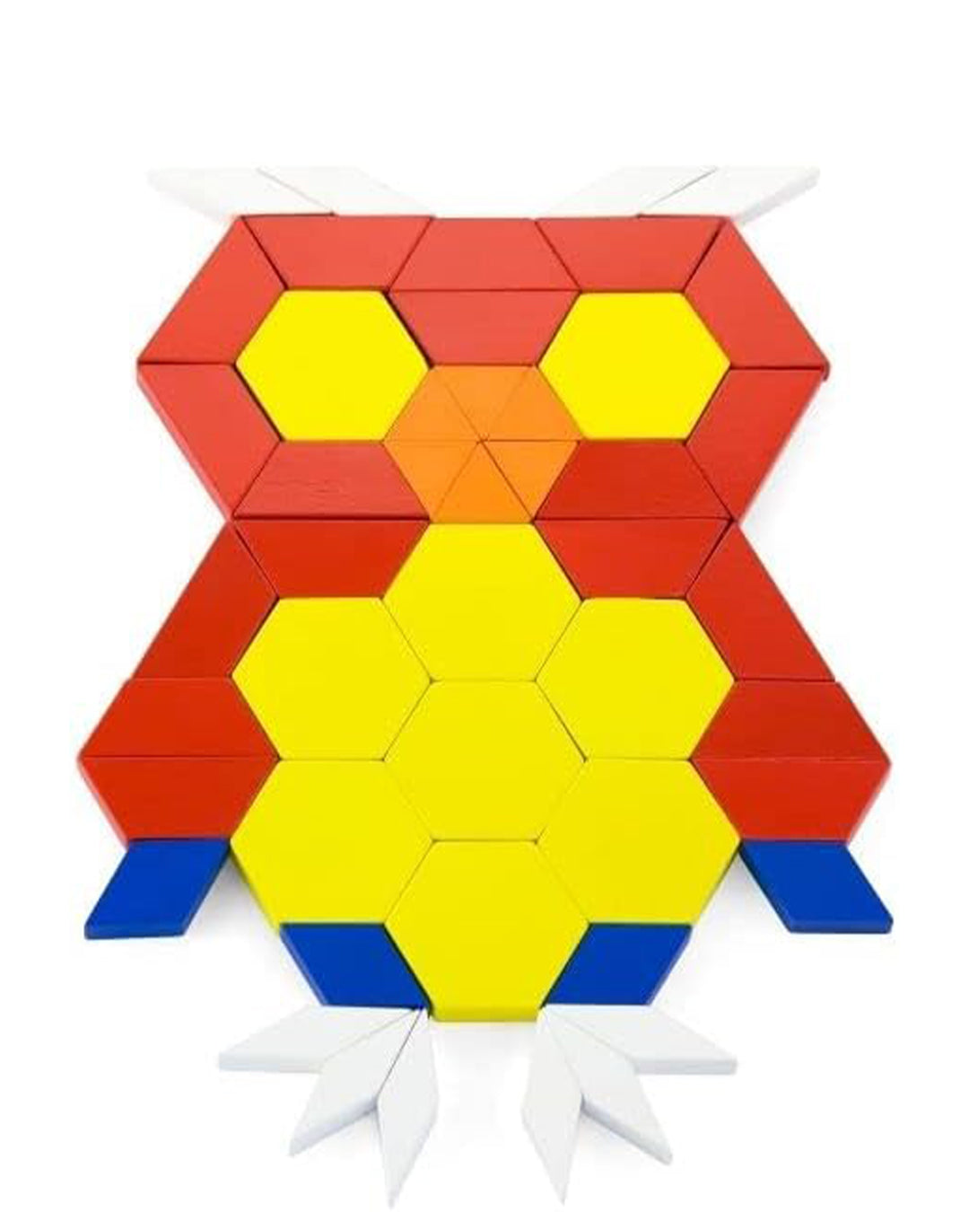 Geometric Wood Pattern Blocks aleemaz.com