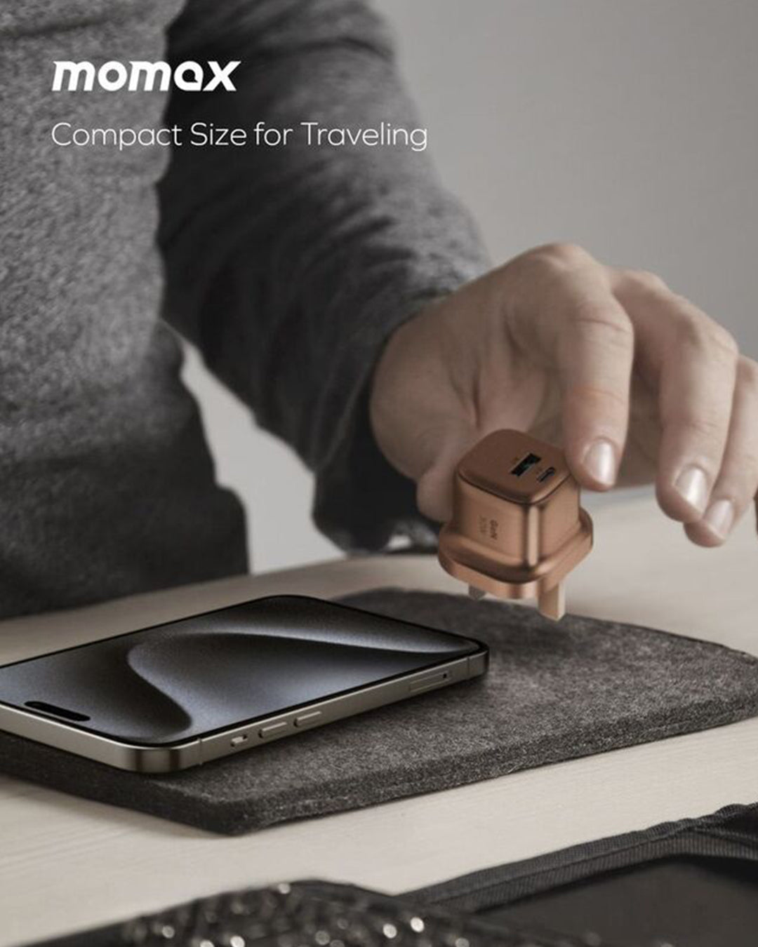 CHARGE GAN 30W 2 PORT CHARGER aleemaz.com