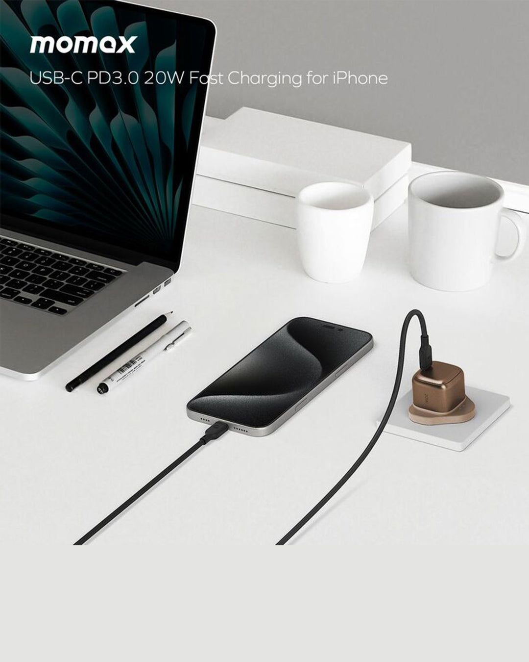 MOMAX 1-CHARGE 20W aleemaz.com