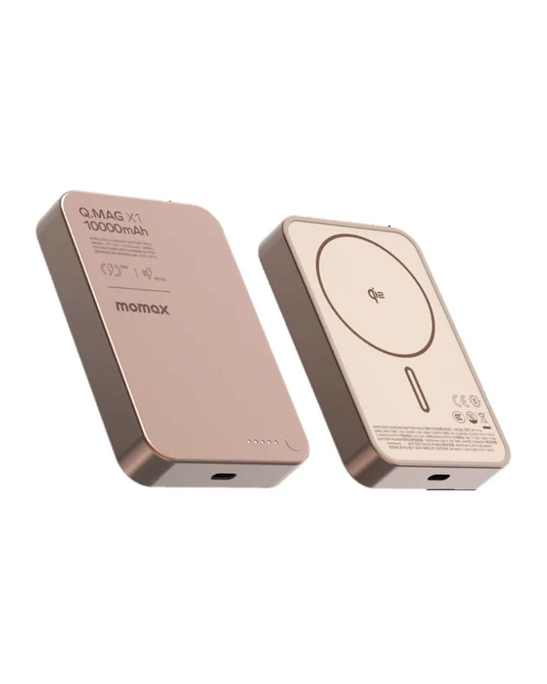 MOMAX Q.MAG X1 QI2 10000mAh GEN2 15W MAGSAFE WIRELESS POWER BANK