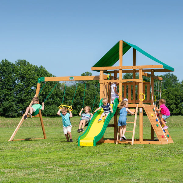 Backyard discovery somerset swing set playset on sale