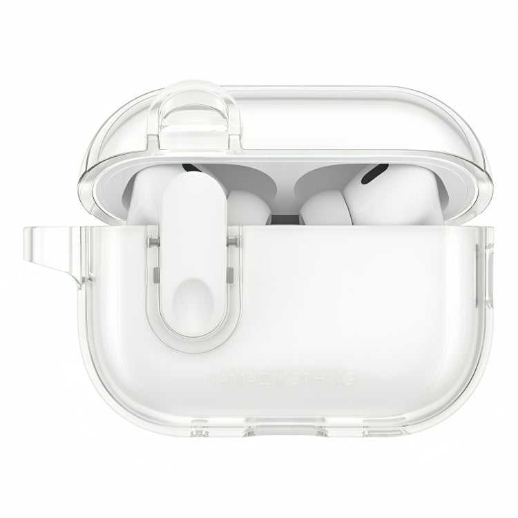 AmazingThing Minimal Case For Airpods Pro 2 - Clear