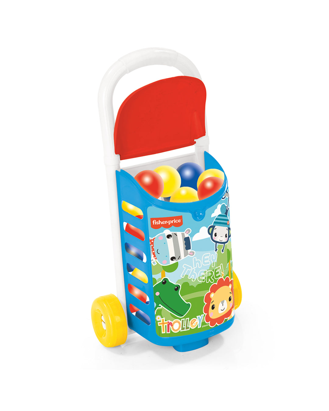 TROLLEY WITH 6 CM BALLS aleemaz.com 