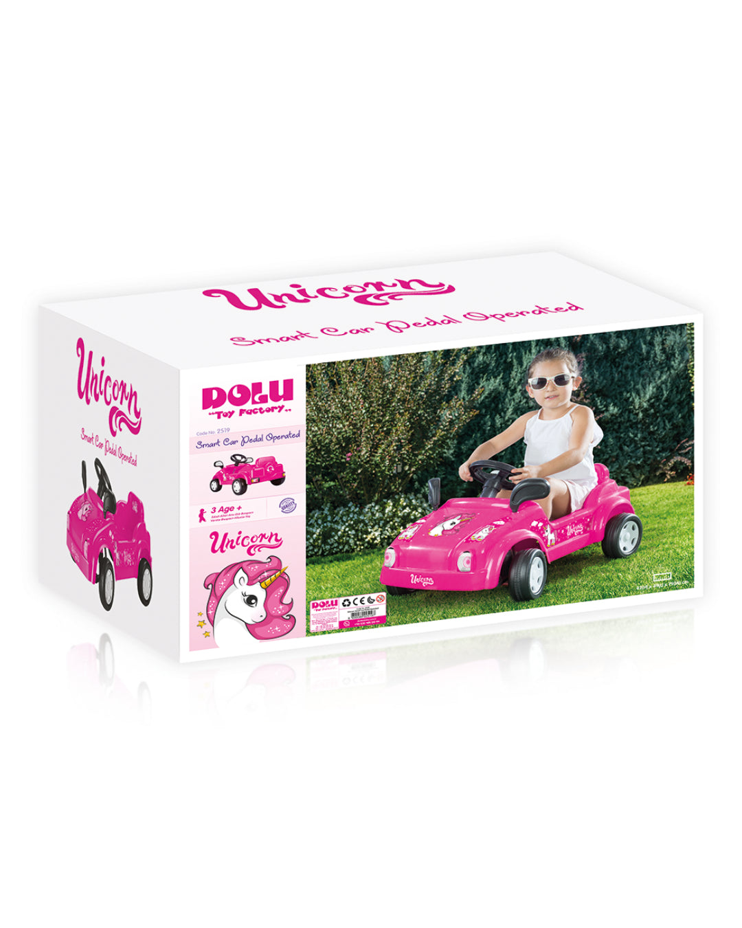 UNICORN SMART CAR PEDAL OPERATED aleemaz.com 