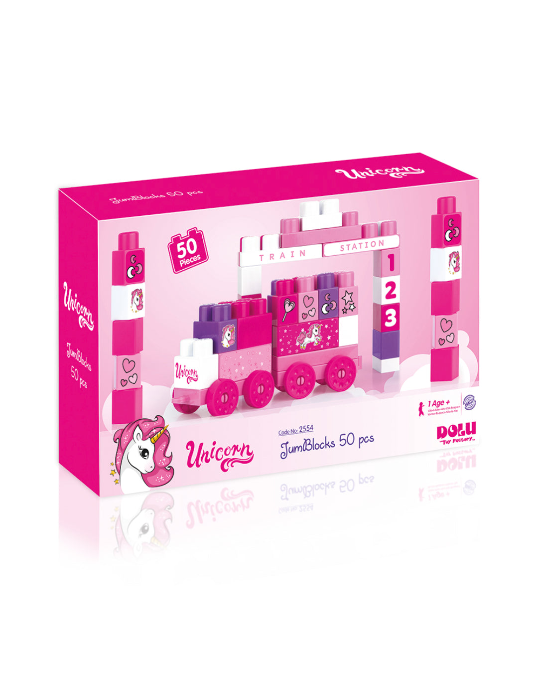 UNICORN JUMBLOCKS 50 PCS aleemaz.com 