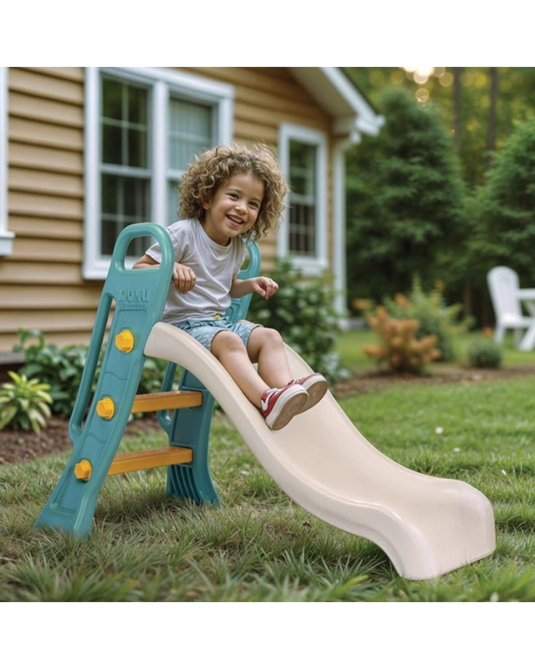 DOLU JUNIOR SLIDE - WHITE aleemaz.com 