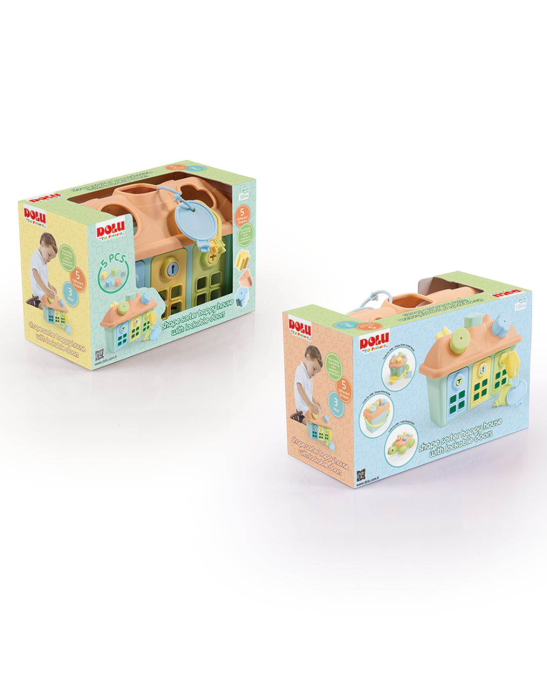 SHAPE SORTER HOUSE -LOCKABLE DOOR aleemaz.com 