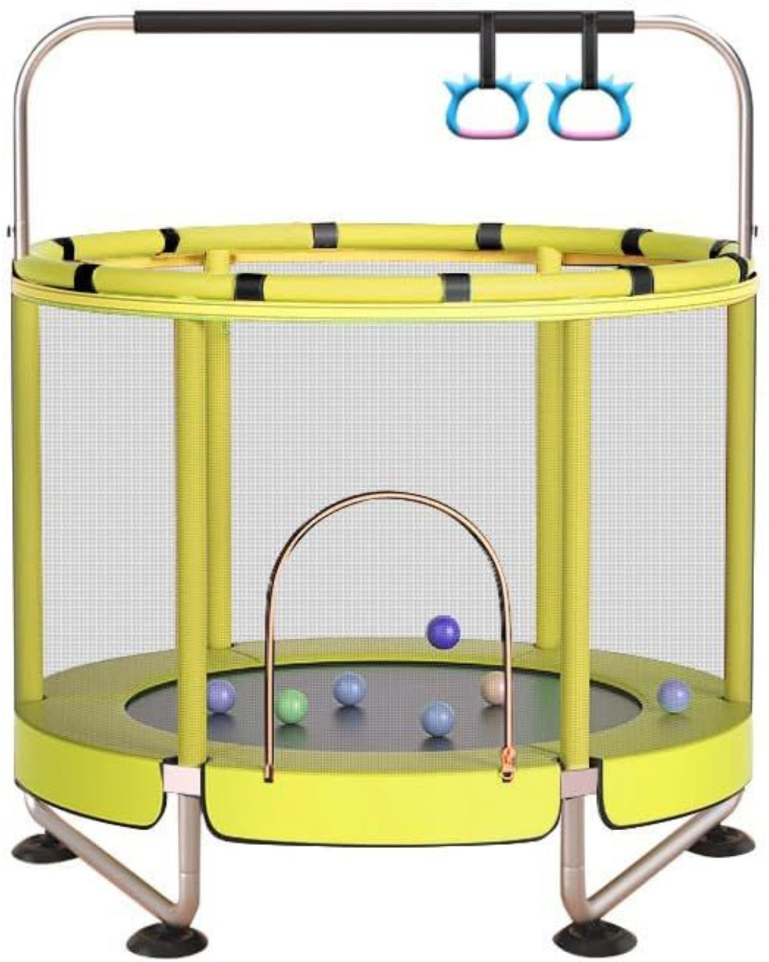 DOLPHIN 1.4MTR TRAMPOLINE  yellow aleemaz.com 