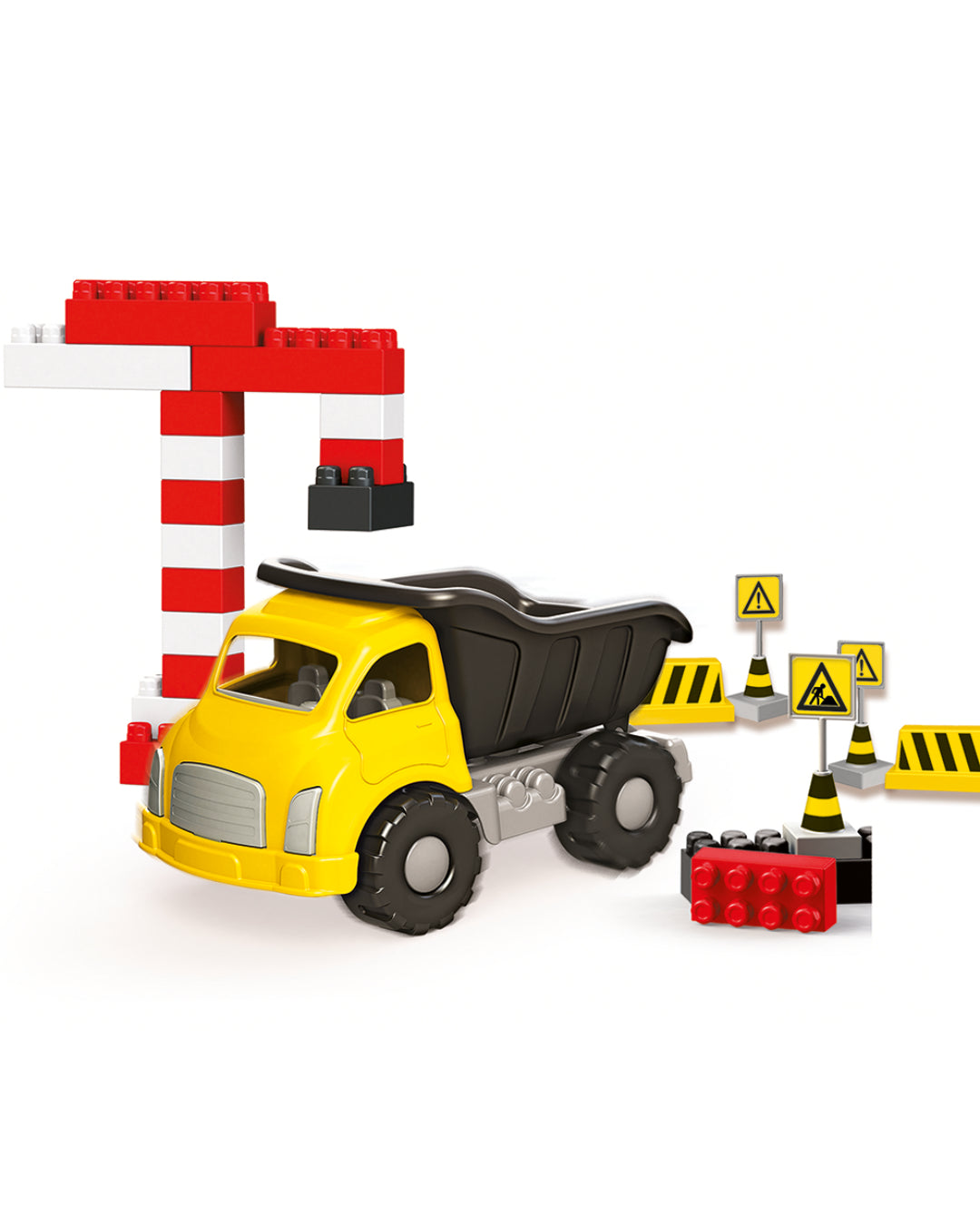 JUMBO TRUCK WITH BLOCKS 40 PCS aleemaz.com 