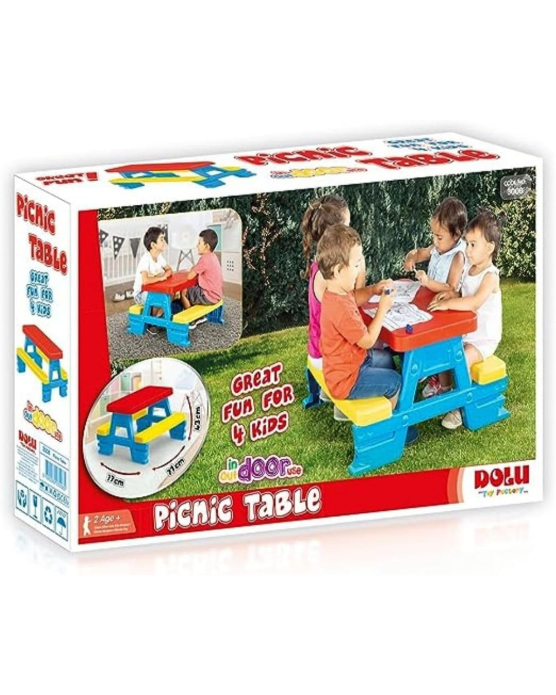 DOLU PICNIC TABLE FOR 4 aleemaz.com 