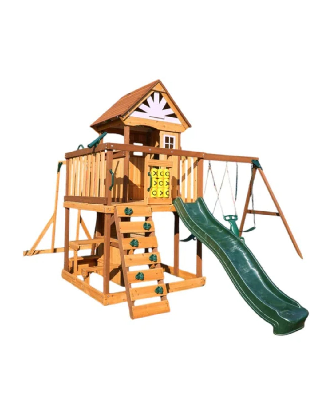 ARABIAN IBEX WOODEN SWING SET  aleemaz.com