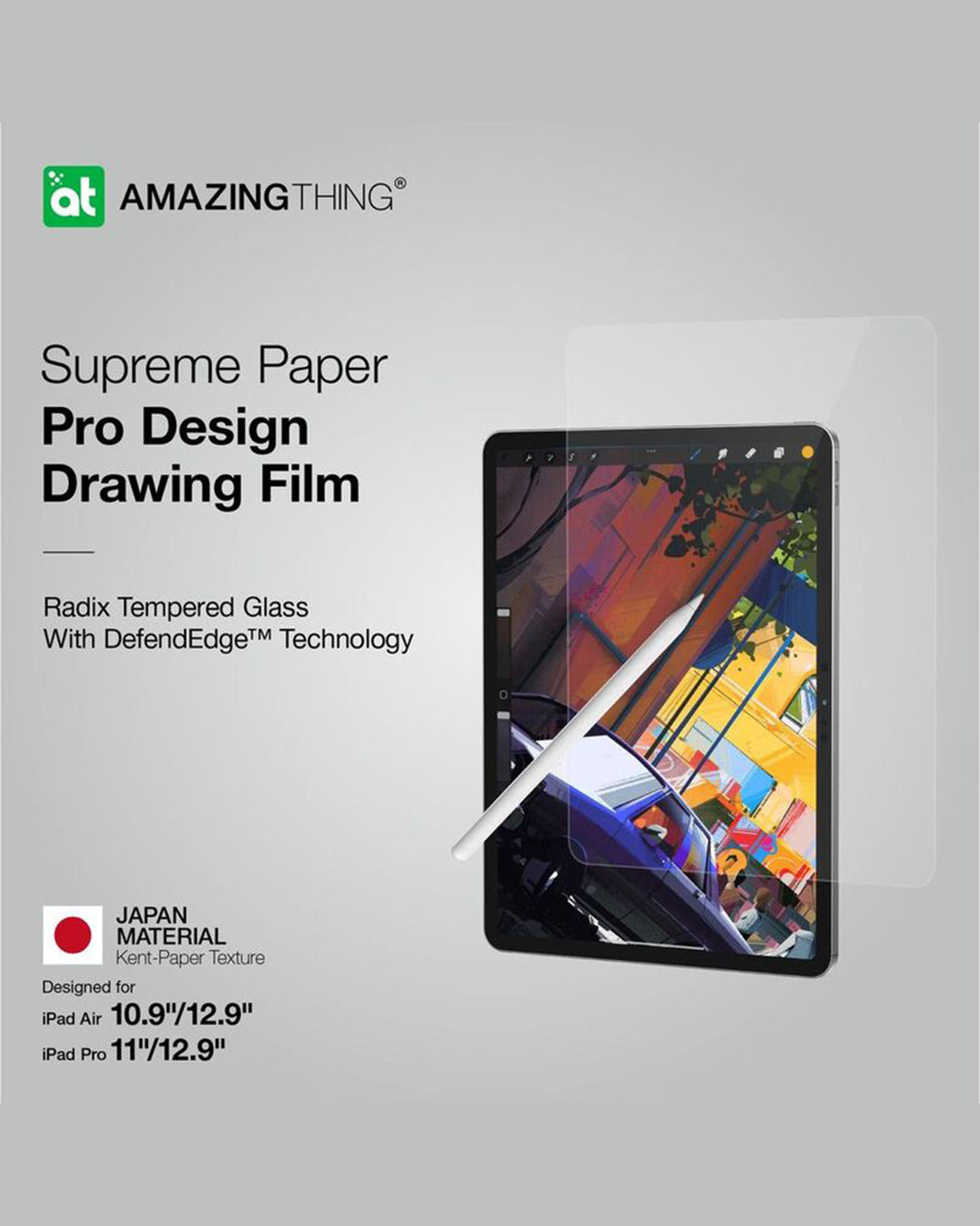 iPad AIR 11 (M2) Drawing Film aleemaz,com