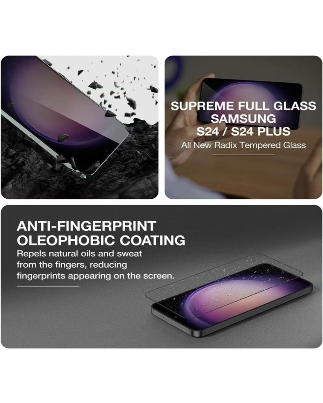 AMAZINGTHING Samsung S24 Radix Full Glass