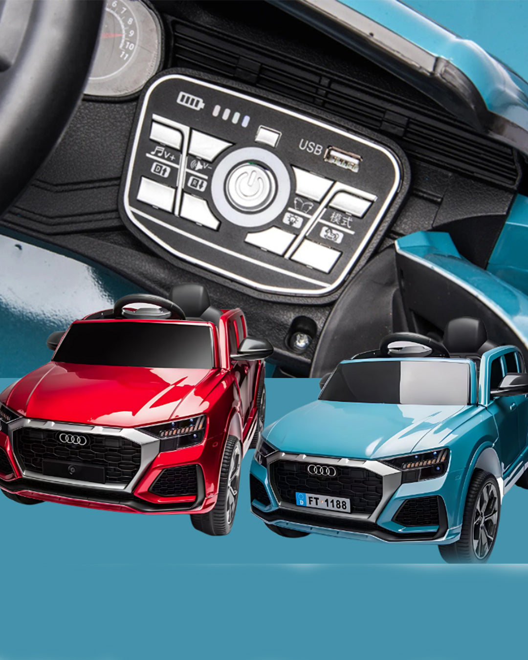 Audi ride on car aleemaz.com