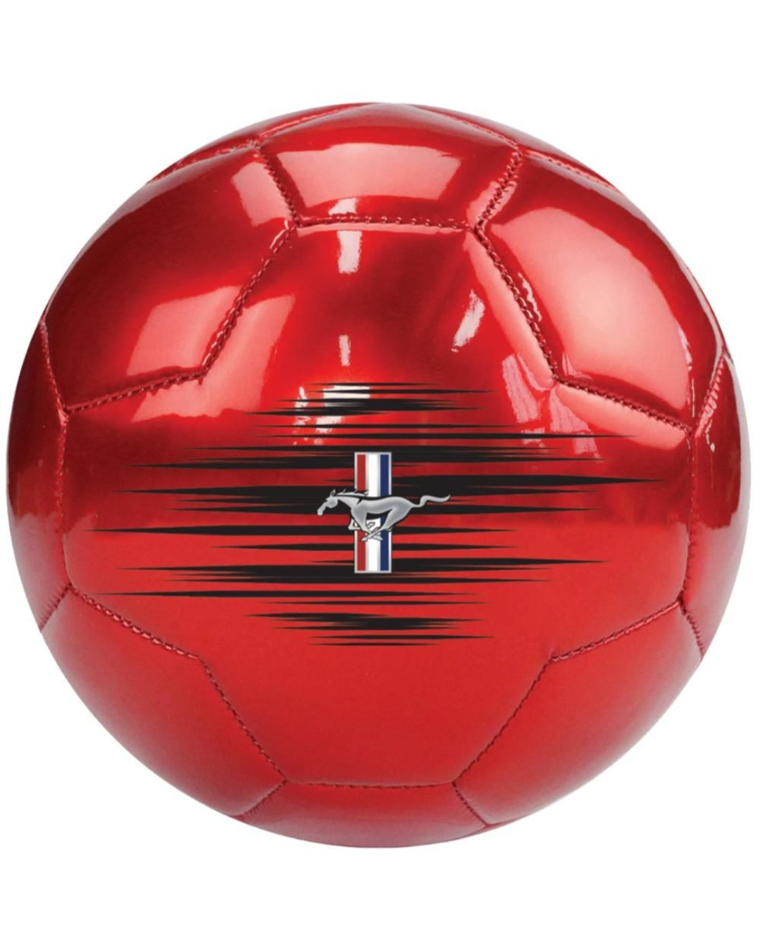 MUSTANG METALIC RED FOOTBALL aleemaz.com 