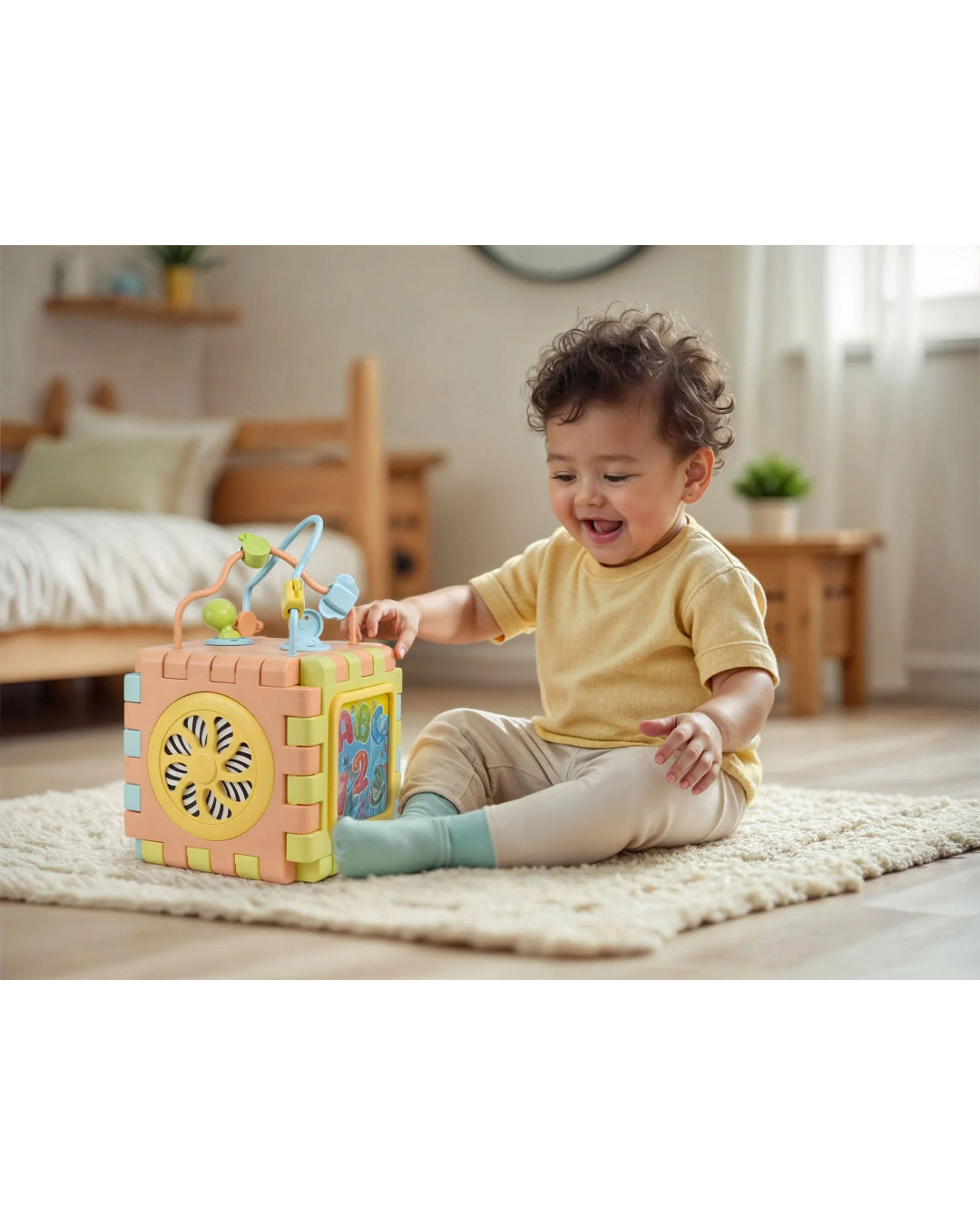  2 IN 1 EDUCATIONAL CUBE & PUZZLE aleemaz.com 