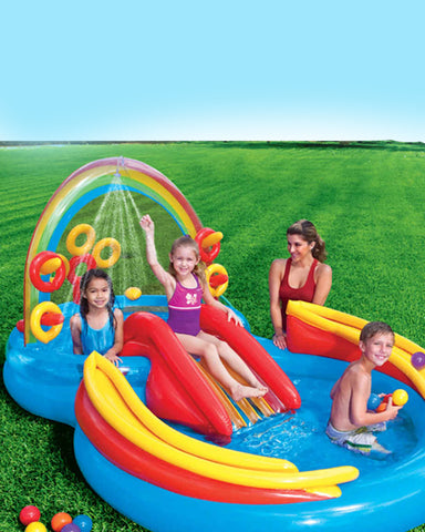  Rainbow Ring Play Center Pool aleemaz.com 