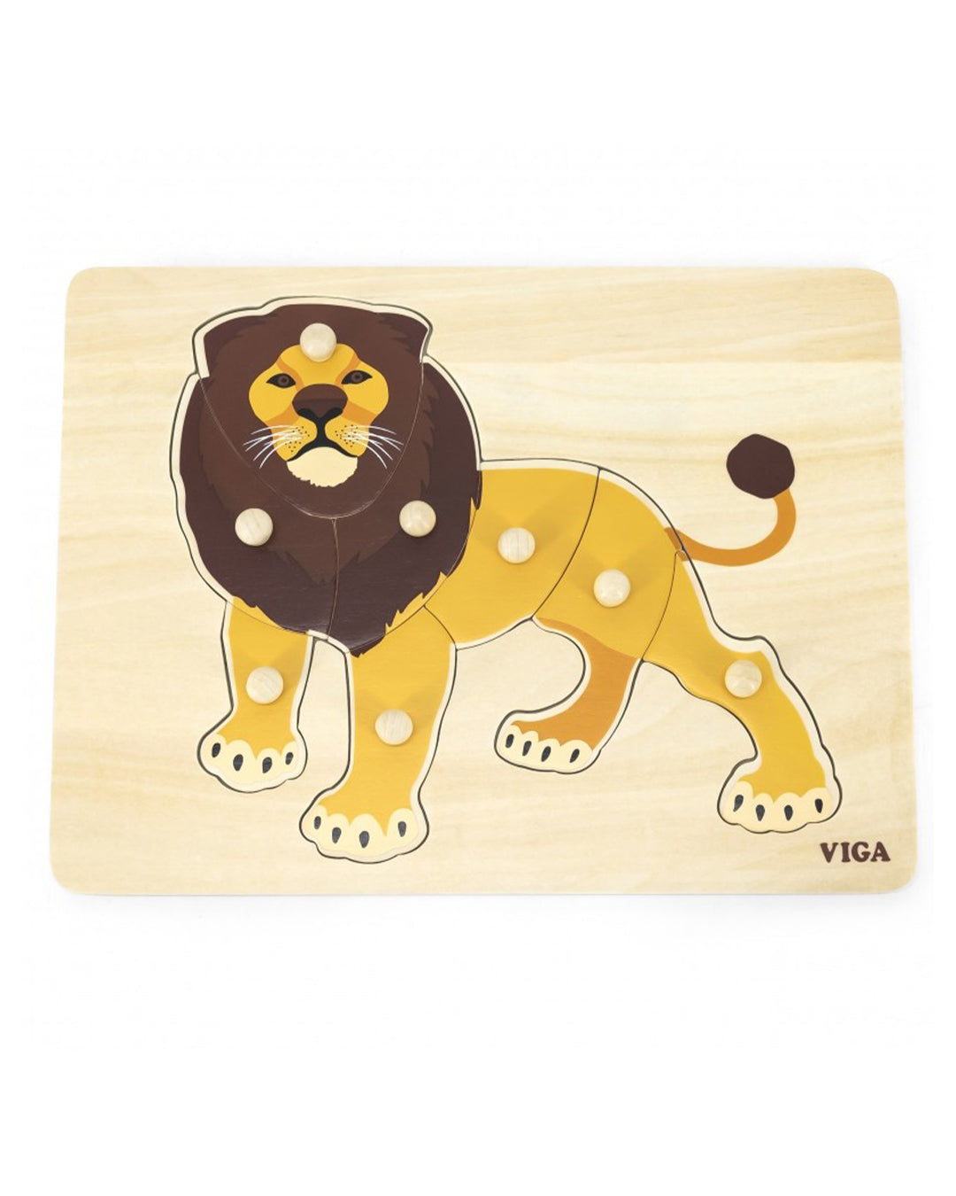 Puzzle: Lion aleemaz.com 