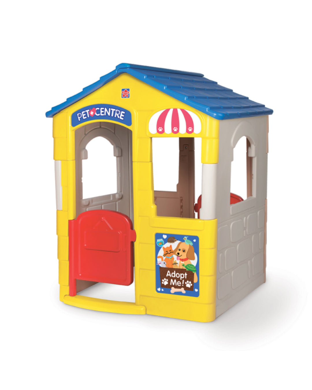 2-IN-1 PET CENTER & PLAYHOUSE aleemaz.com 