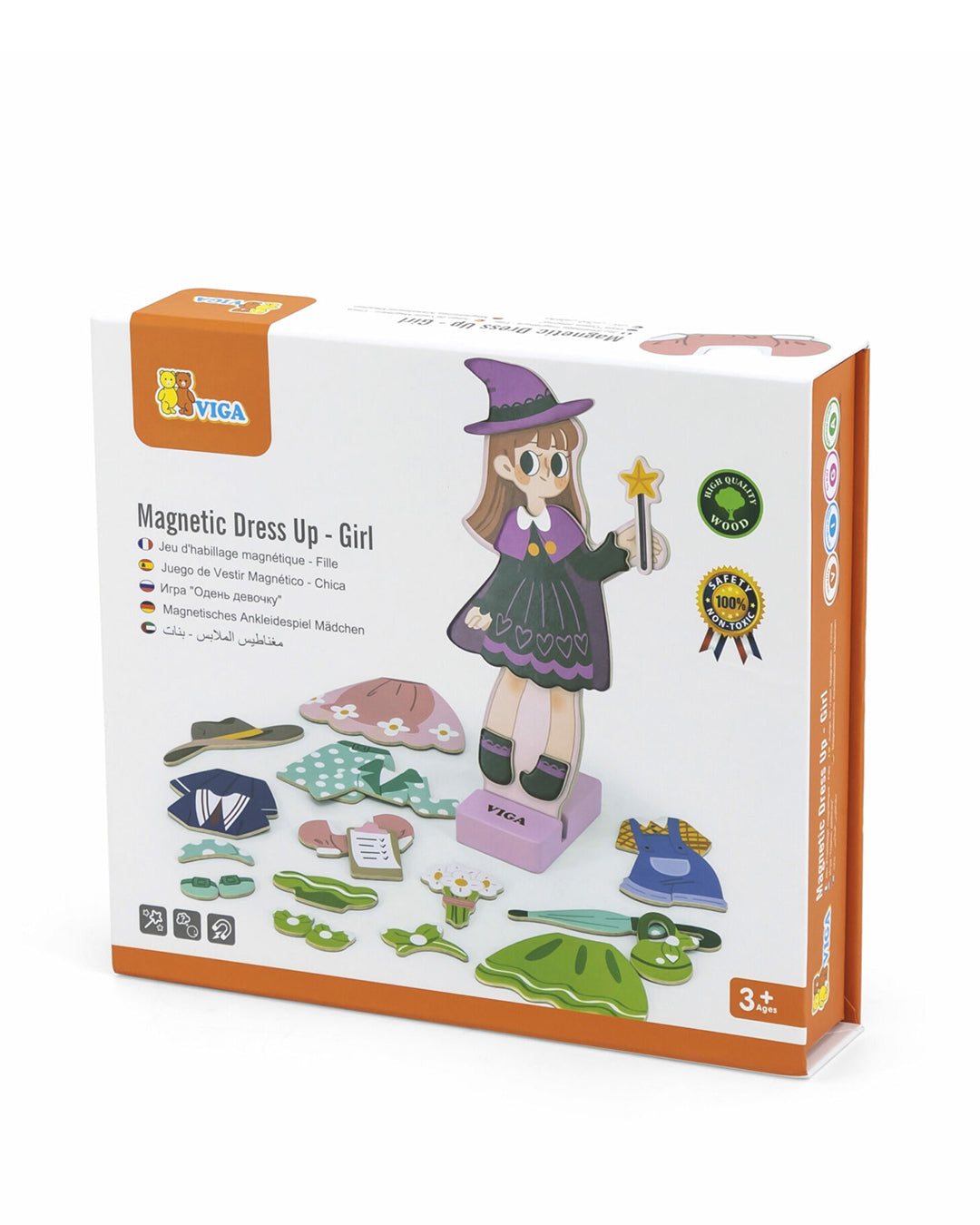 Magnetic Dress Up Girl aleemaz.com 