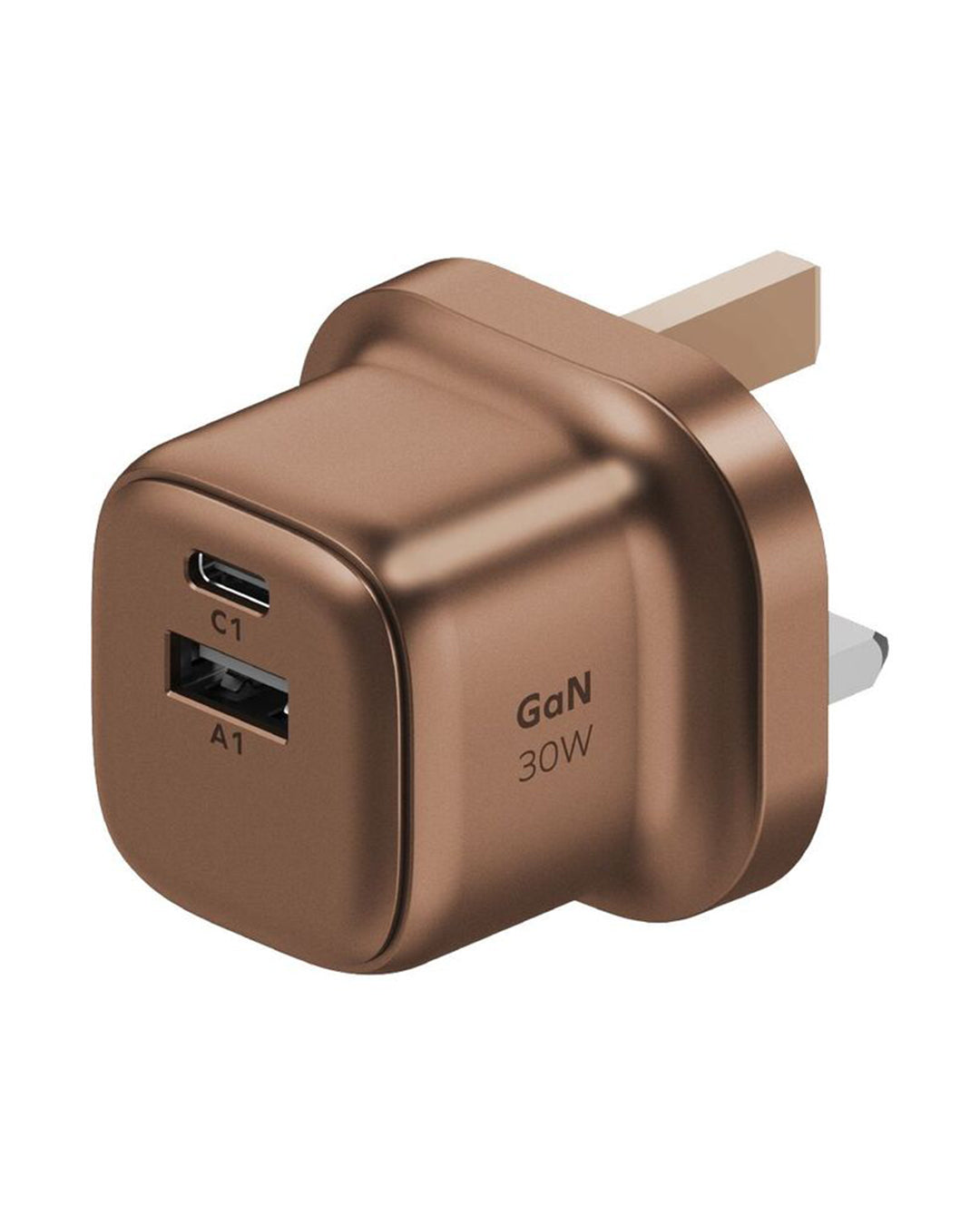 CHARGE GAN 30W 2 PORT CHARGER aleemaz.com