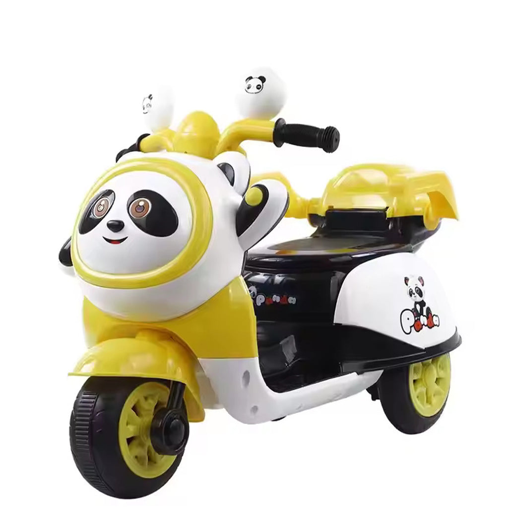 Panda ride on bike aleemaz.com 