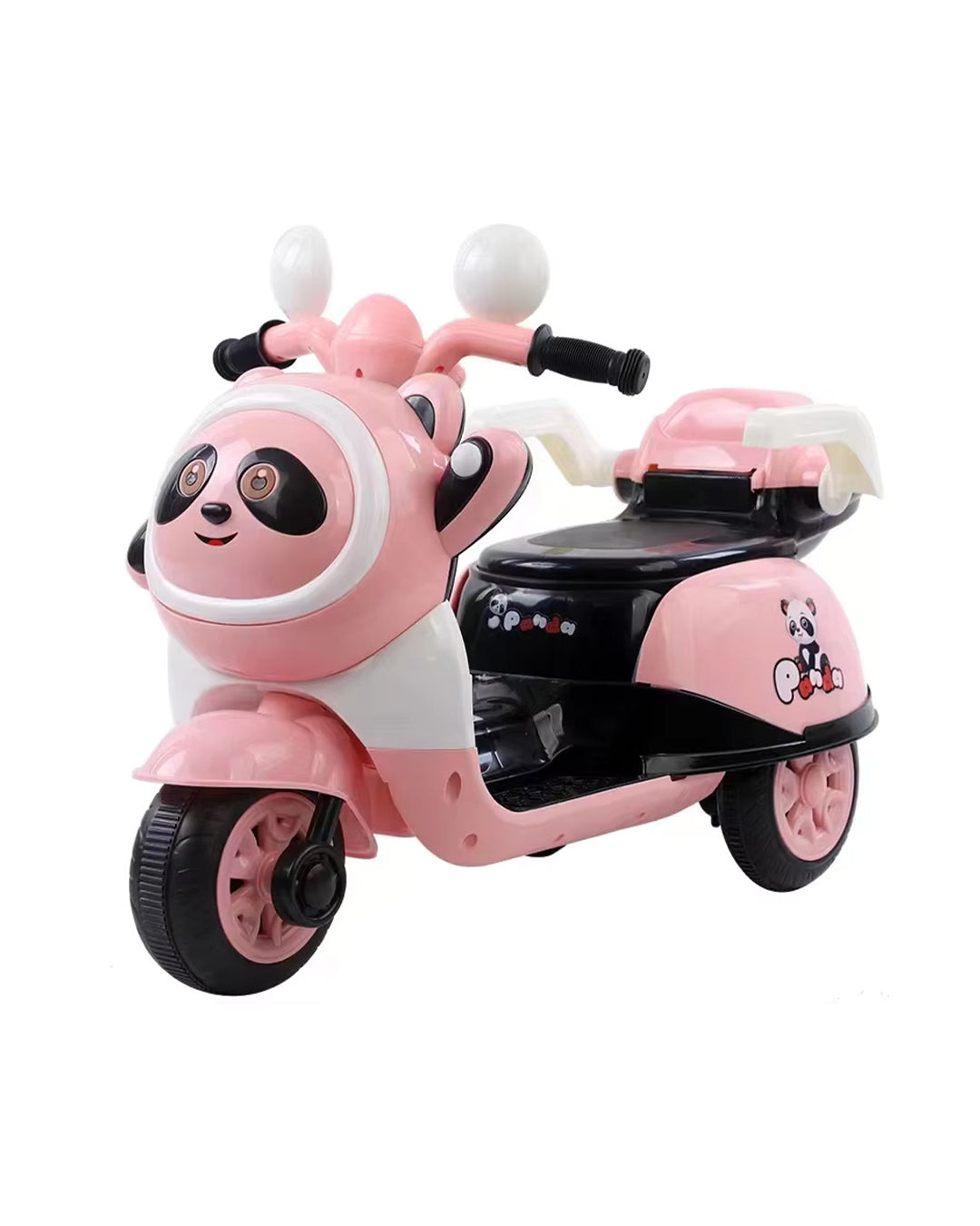 Panda ride on bike aleemaz.com 