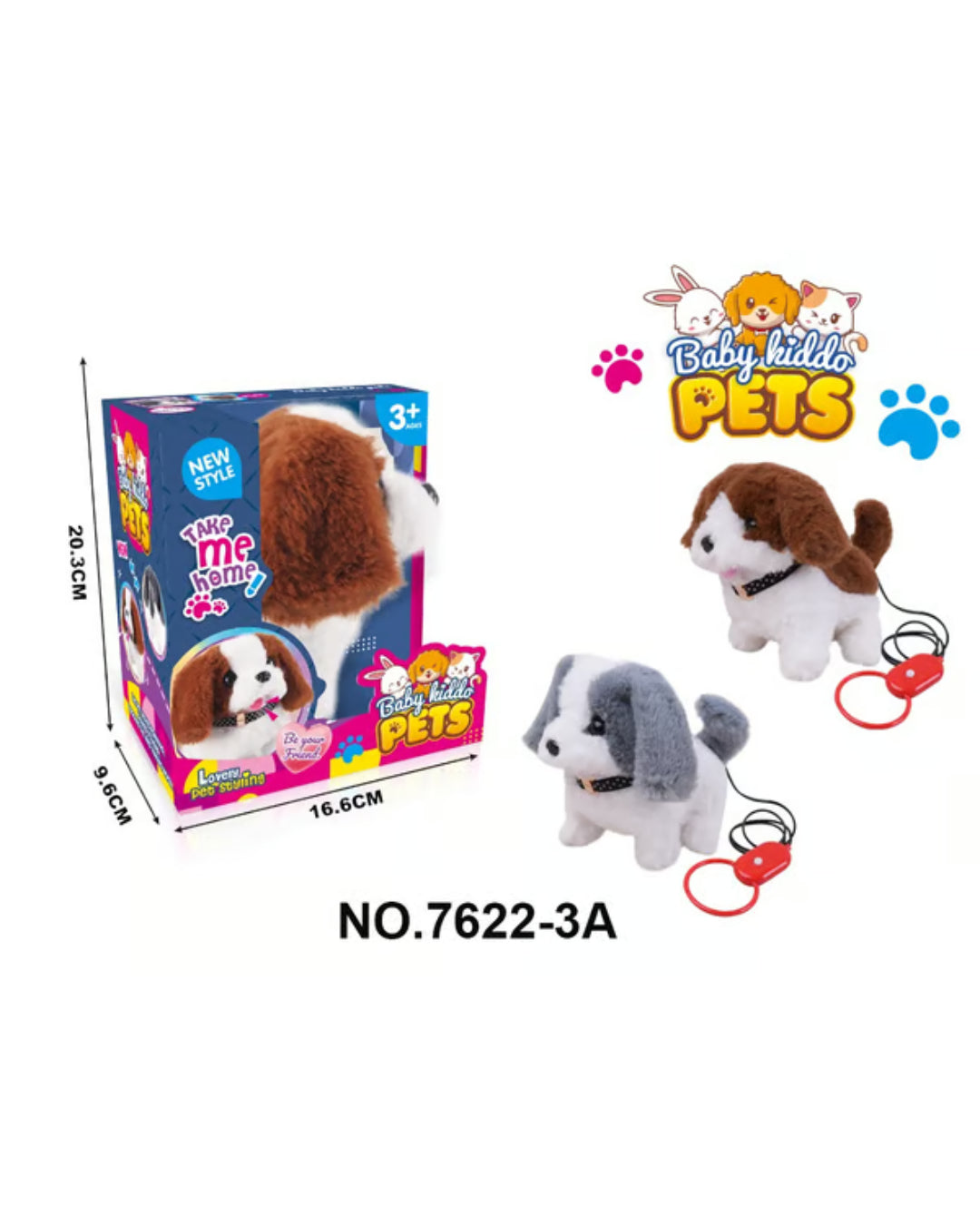 DOG B/O WHITE N BROWN aleemaz.com