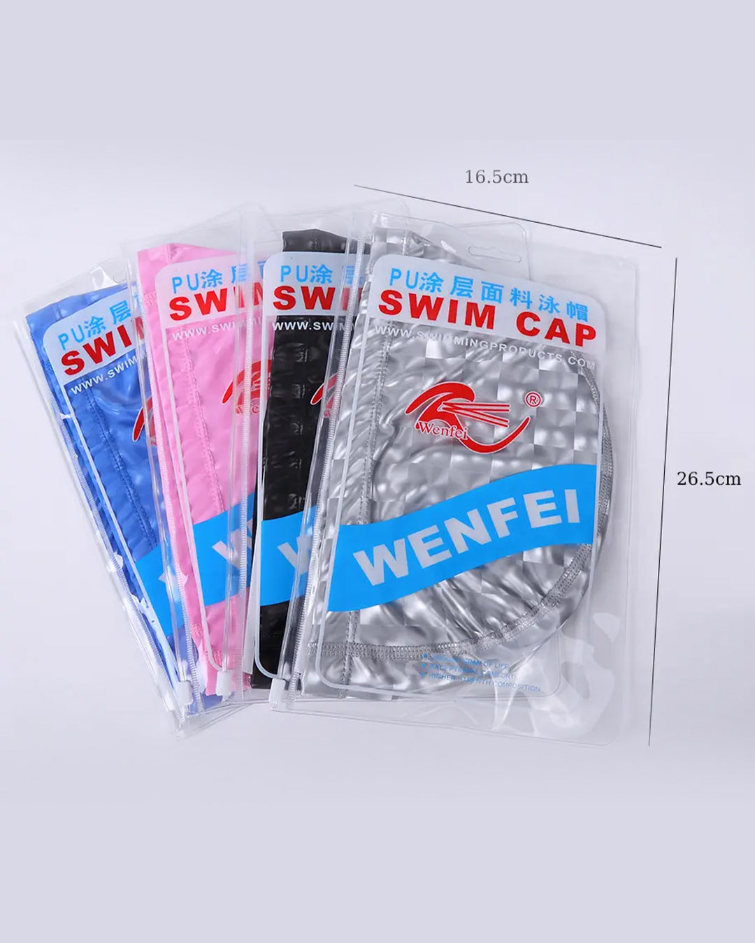 Wenfei 8060 Printed Swimming Cap