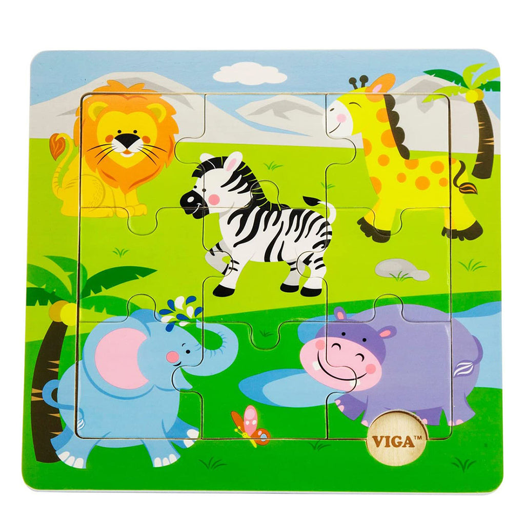 Wild animal puzzle aleemaz.com 
