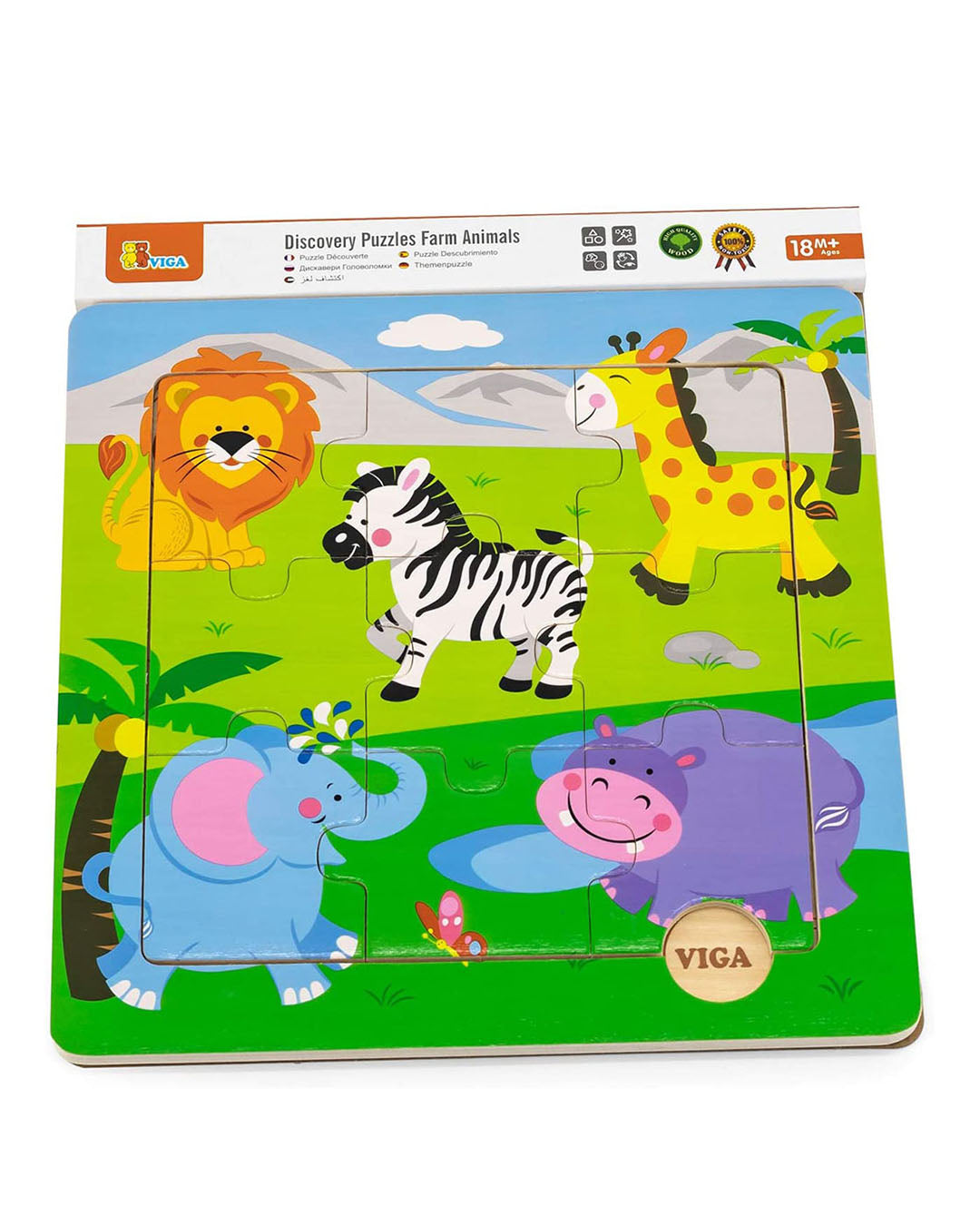 Wild animal puzzle aleemaz.com 