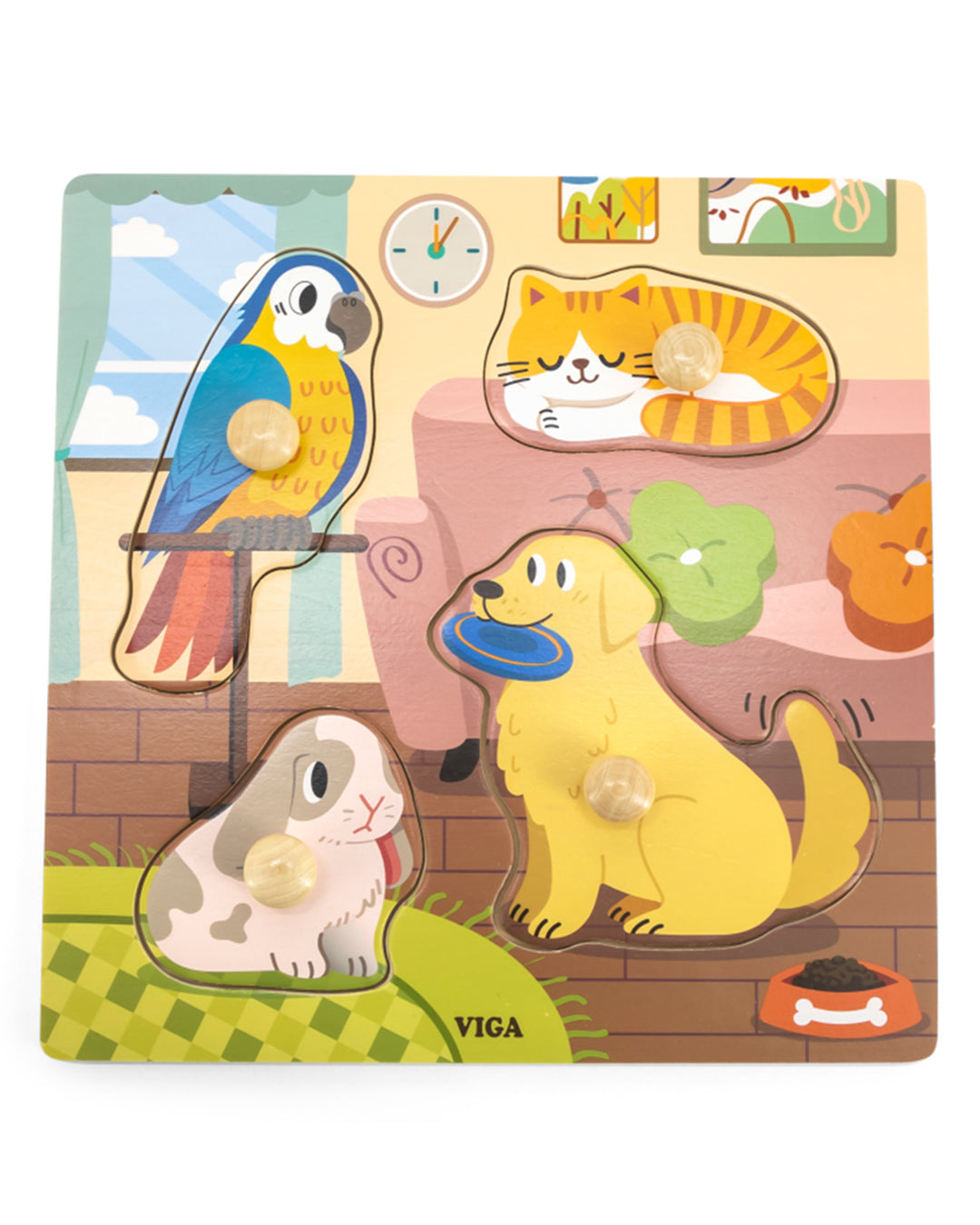 Wooden pet puzzle aleemaz.com 