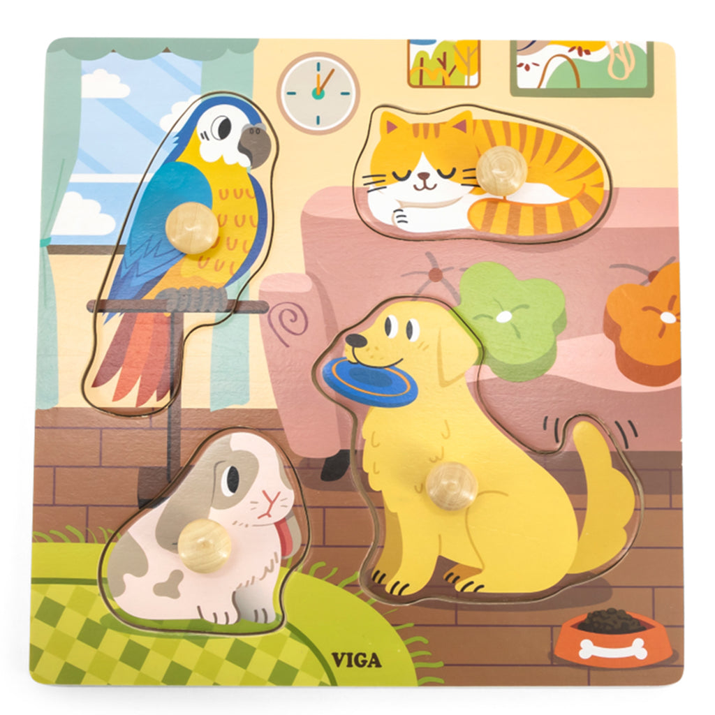 Wooden pet puzzle aleemaz.com 