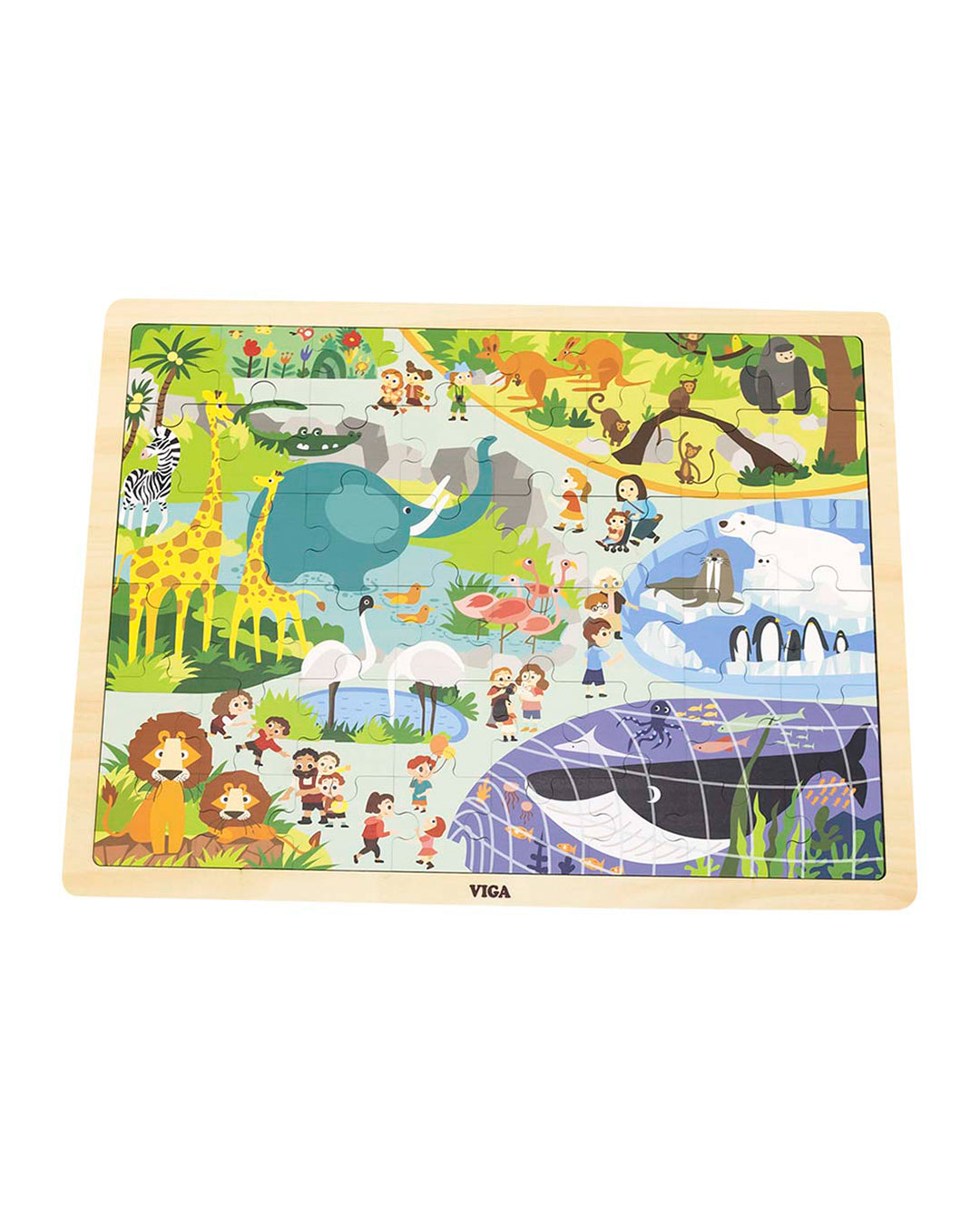 Zoo puzzle aleemaz.com 