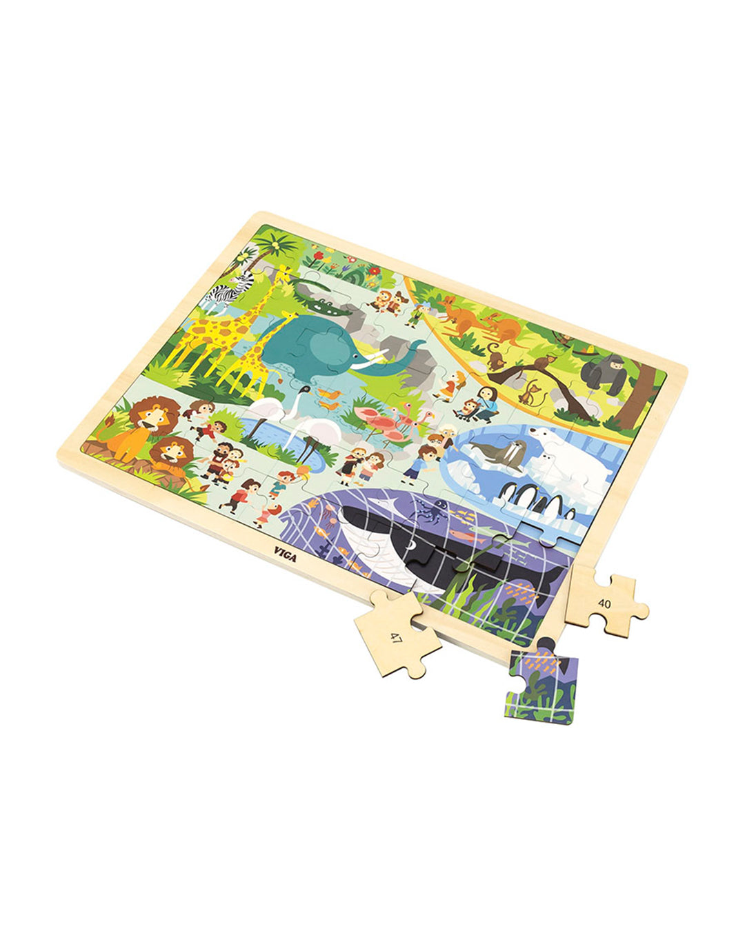 Zoo puzzle aleemaz.com 