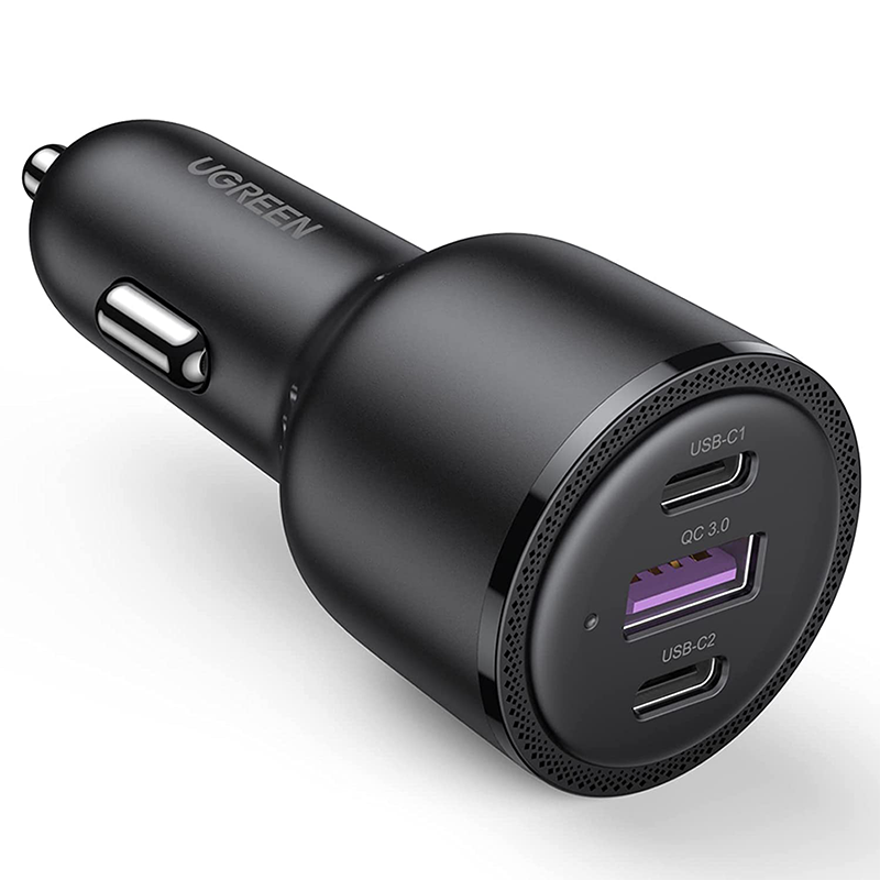 UGREEN Car Charger 69W Max (Black) aleemaz.com 