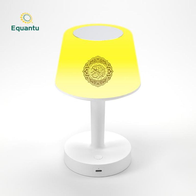 Equantu Desk Lamp Azan Clock Quran Player aleemaz.com