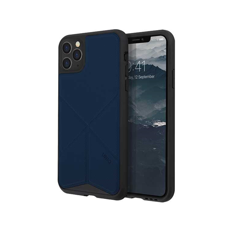 Uniq Hybrid iPhone 11 Pro Max Transforma - Navy Panther(Blue) aleemaz.com