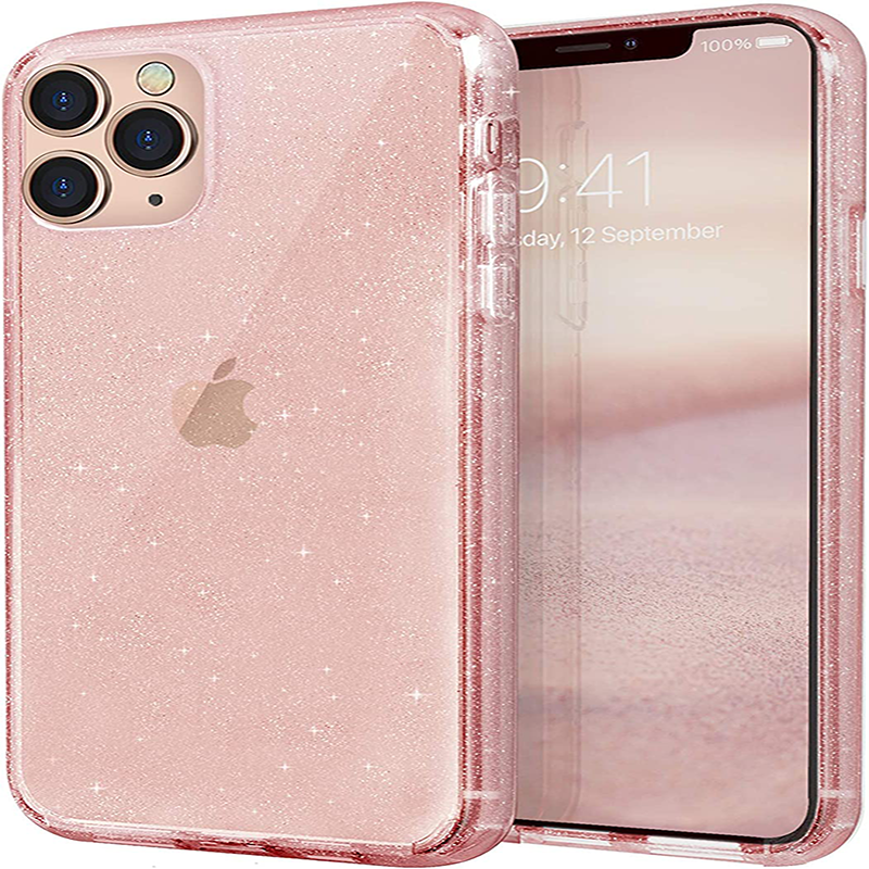 Uniq Hybrid iPhone 11 Pro LifePro Tinsel - Blush(Pink) aleemaz.com
