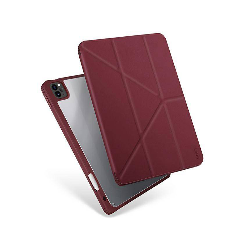 UNIQ MOVEN NEW IPAD PRO 11 (2021) ANTIMICROBIAL MAROON aleemaz.com