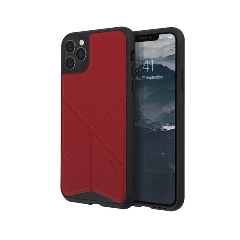 Uniq Hybrid iPhone 11 Pro Max Transforma - Fury Racer(Red) aleemaz.com