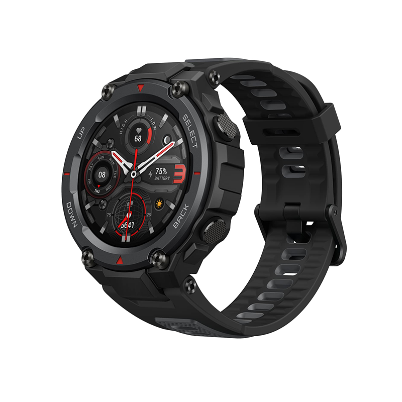 Amazfit Branded Smart Watch T-Rex Pro BLACK aleemaz.com