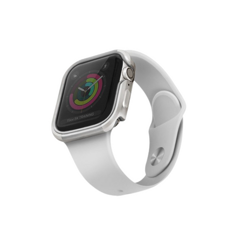 Uniq Valencia Watch Case For Apple Watch - Titanium (Silver) aleemaz.com 